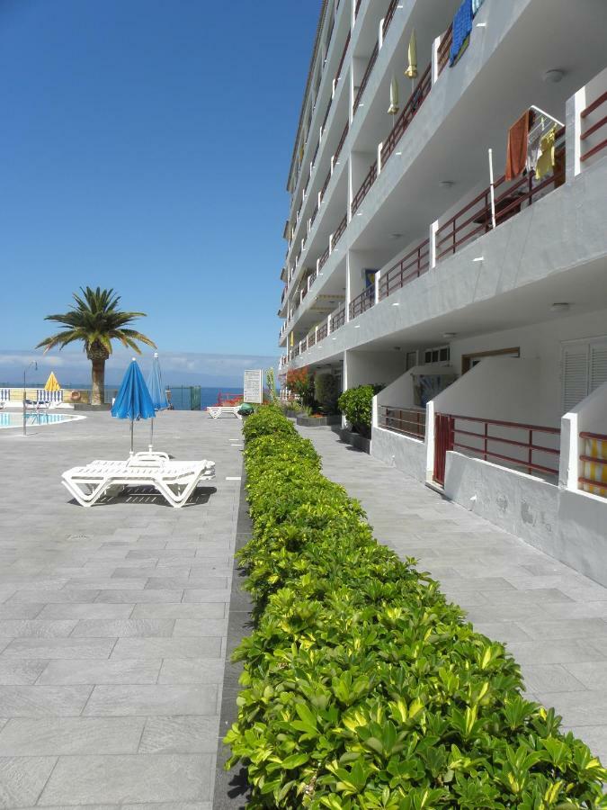 First Line Beach Apartment With Ocean View La Arena Puerto de Santiago  Exteriör bild