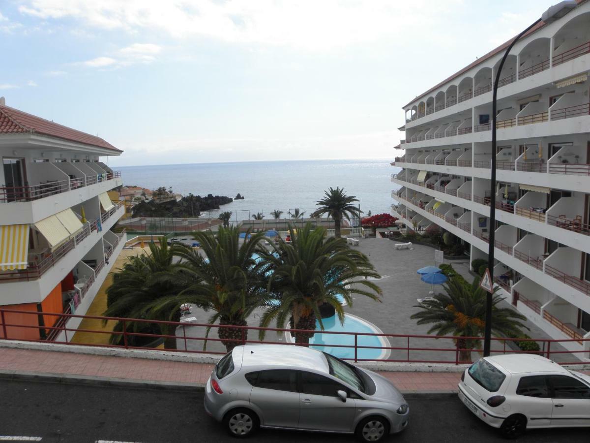 First Line Beach Apartment With Ocean View La Arena Puerto de Santiago  Exteriör bild