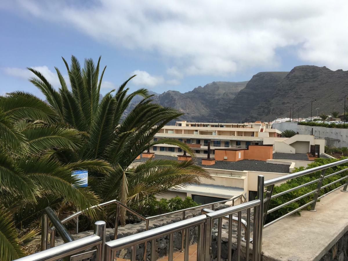 First Line Beach Apartment With Ocean View La Arena Puerto de Santiago  Exteriör bild